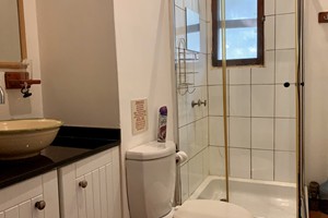 Main Villa bathroom with shower