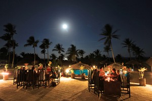 Dining in Moon light