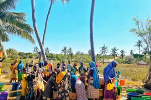 Gathering at the well